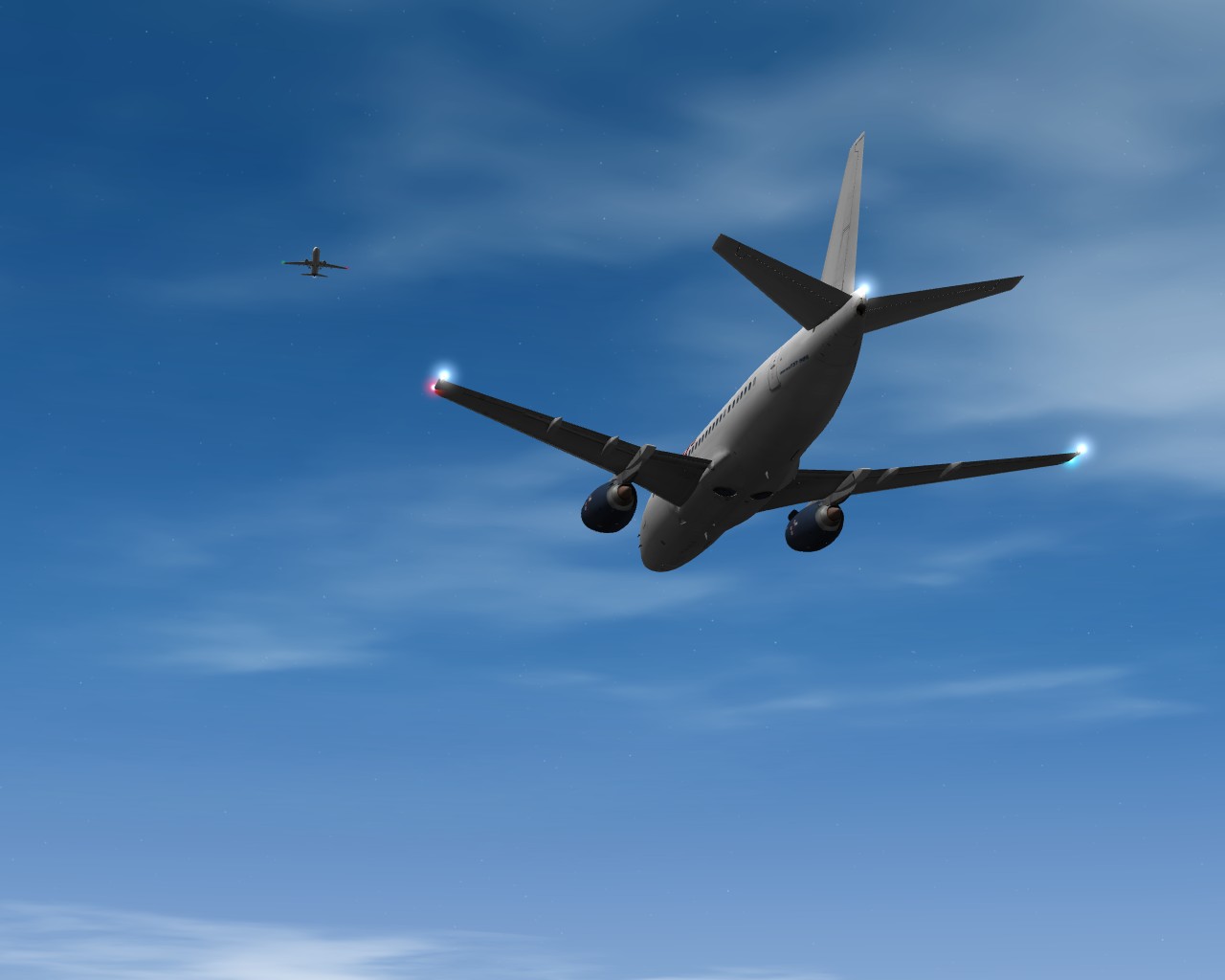 Первый украинский борт на встречу