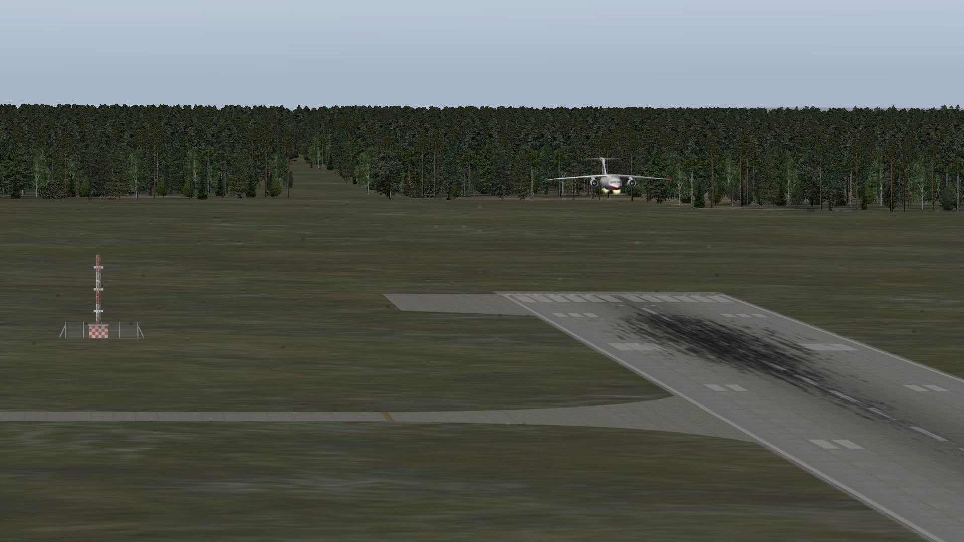 Курсант X-AIR Александр Грудинин  над торцом