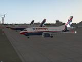 X-Airways на перроне в Ростове (Аэрофлоту 1 год)